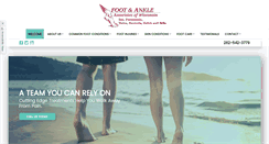 Desktop Screenshot of footandanklewi.com